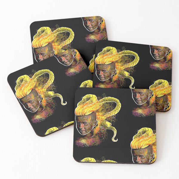 Item preview, graphic photography medusa art designed and sold by fantasiadoodles.