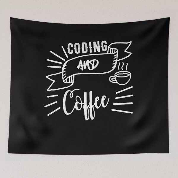 Item preview, Coffee and Coding Gift idea  Programmers designed and sold by Mytoonsquad.