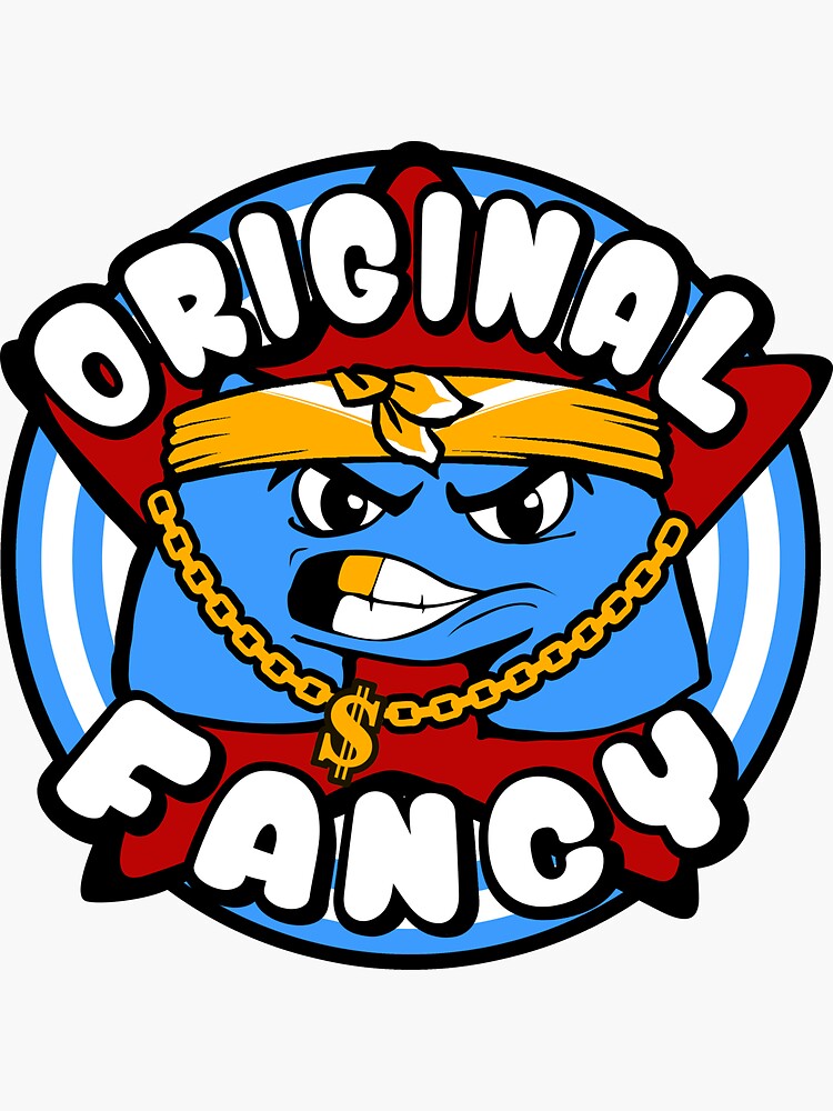 "Fancy Pants Original Fancy" Sticker for Sale by FancyImpact Redbubble