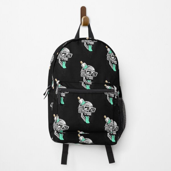 Item preview, Hipster Skull and Ice Cream || Cartoon Skull Design designed and sold by Ninjawhere.