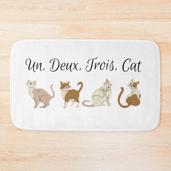 Item preview, Un Deux Trois Cat  designed and sold by travelnerd.