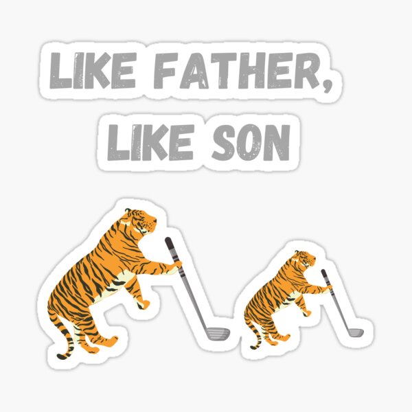 Father Like Son Fishing Matching Dad Daddy Papa Pops Back Print