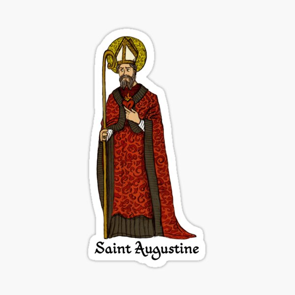 Item preview, Saint Augustine of Hippo designed and sold by Angela Arts.