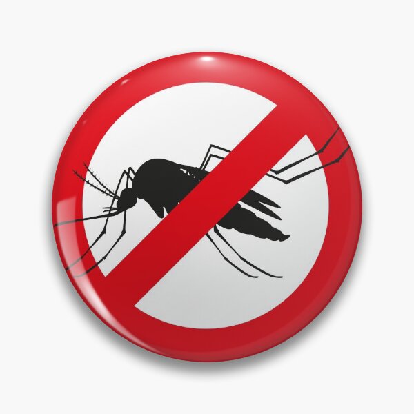 Item preview, Nature, silhouette mosquitoes with stilt warning, prohibited sign. Ideal for informational and institutional related sanitation and care designed and sold by LucianoCosmo.