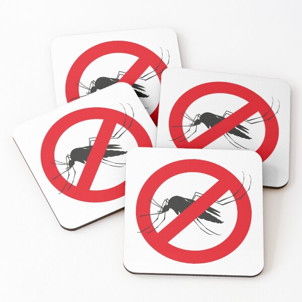 Artikelvorschau, Natur, Silhouette von Mücken mit Stelzenwarnung, Verbotsschild. Ideal für informative und institutionelle Hygiene und Pflege entworfen und verkauft von LucianoCosmo.