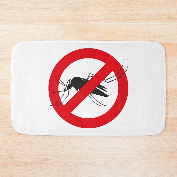 Item preview, Nature, silhouette mosquitoes with stilt warning, prohibited sign. Ideal for informational and institutional related sanitation and care designed and sold by LucianoCosmo.