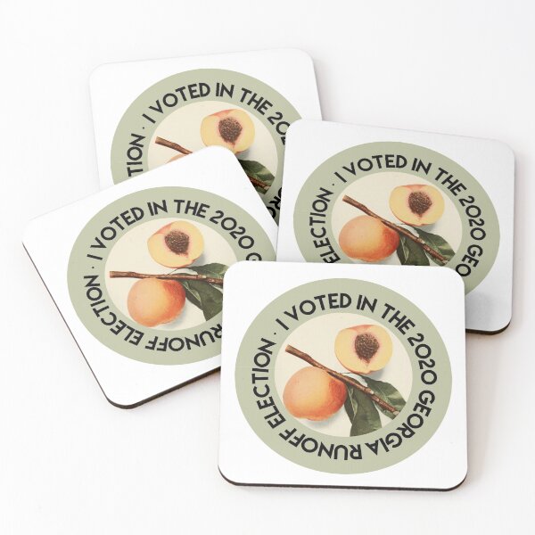 Item preview, I voted in the 2020 georgia runoff election [dot, top] designed and sold by bellatierra.