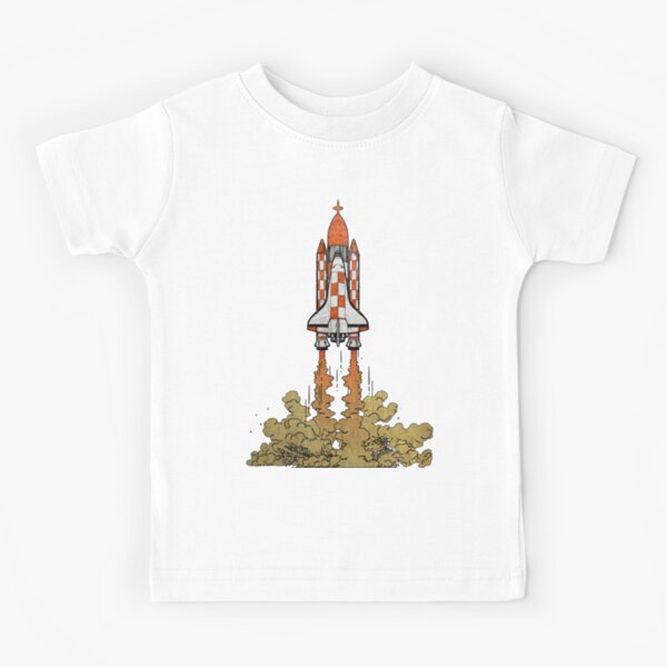 La NASA y Tintín en una misión a la Luna Camiseta para niños