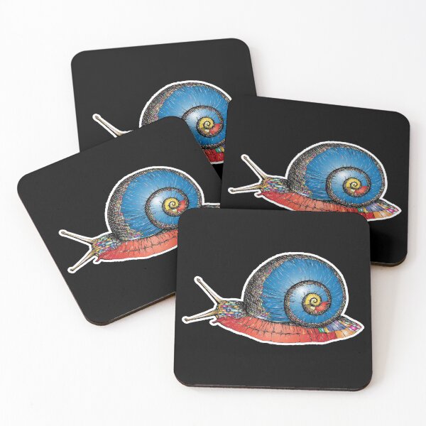 Item preview, Colorful Snail designed and sold by Good-Looking Corpse.