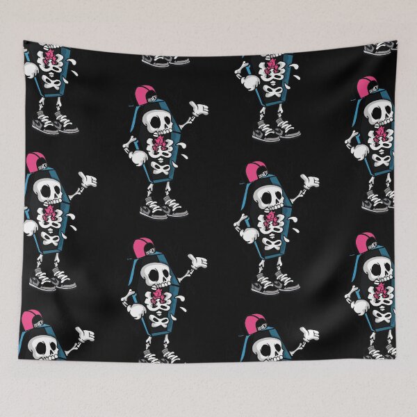 Item preview, Skeleton in Coffin || Cartoon Skeleton Design designed and sold by Ninjawhere.