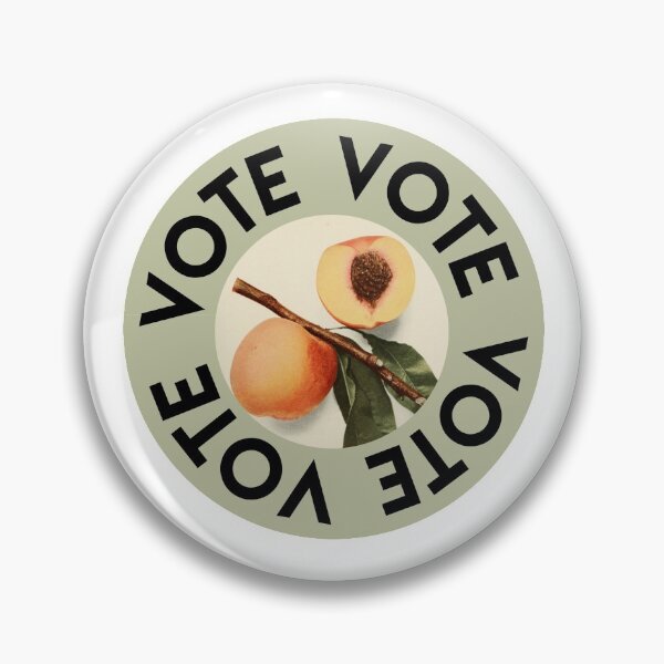 Item preview, Vote! Peach: Georgia Runoff Election designed and sold by bellatierra.
