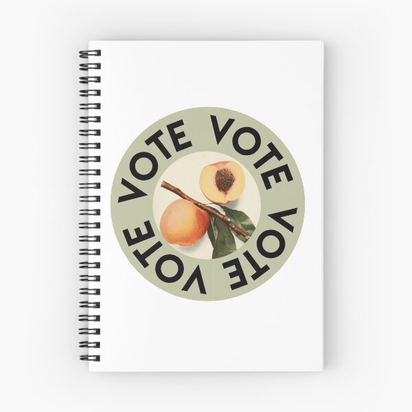 Item preview, Vote! Peach: Georgia Runoff Election designed and sold by bellatierra.