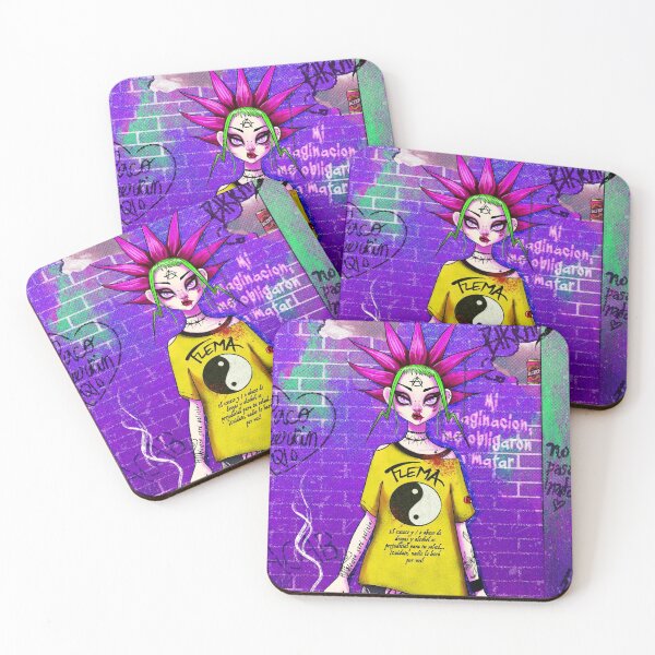 Item preview, Flema / Punk girl designed and sold by Pazhuichaman.