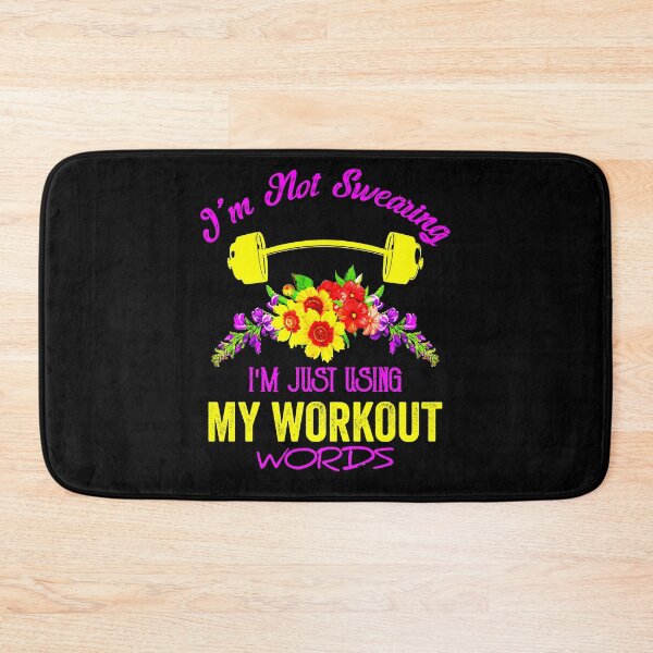 Item preview, Womens Workout shirt, I'm not swearing I'm just using my workout words, Workout Shirts, Womens Tank top, Gym Tank top, Fitness Funny Gift Idea for Anniversary, Mother's Day,Christmas. designed and sold by KHRO.