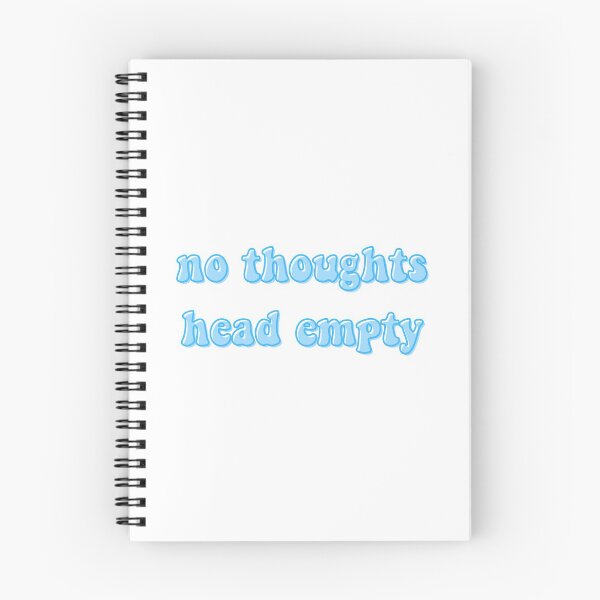 Item preview, no thoughts head empty designed and sold by emsfunkydesigns.