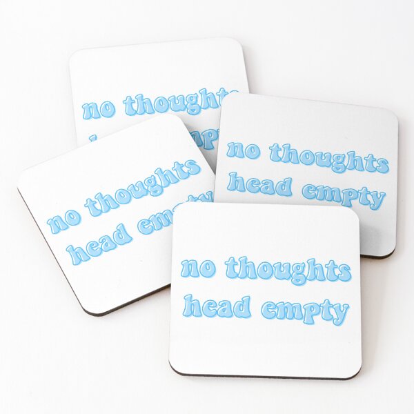 Item preview, no thoughts head empty designed and sold by emsfunkydesigns.