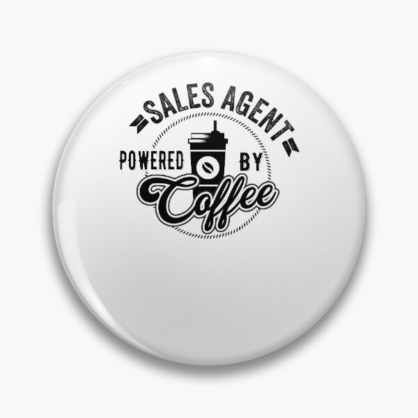 Item preview, Sales Agent Powered By Coffee Gift Idea designed and sold by Mytoonsquad.