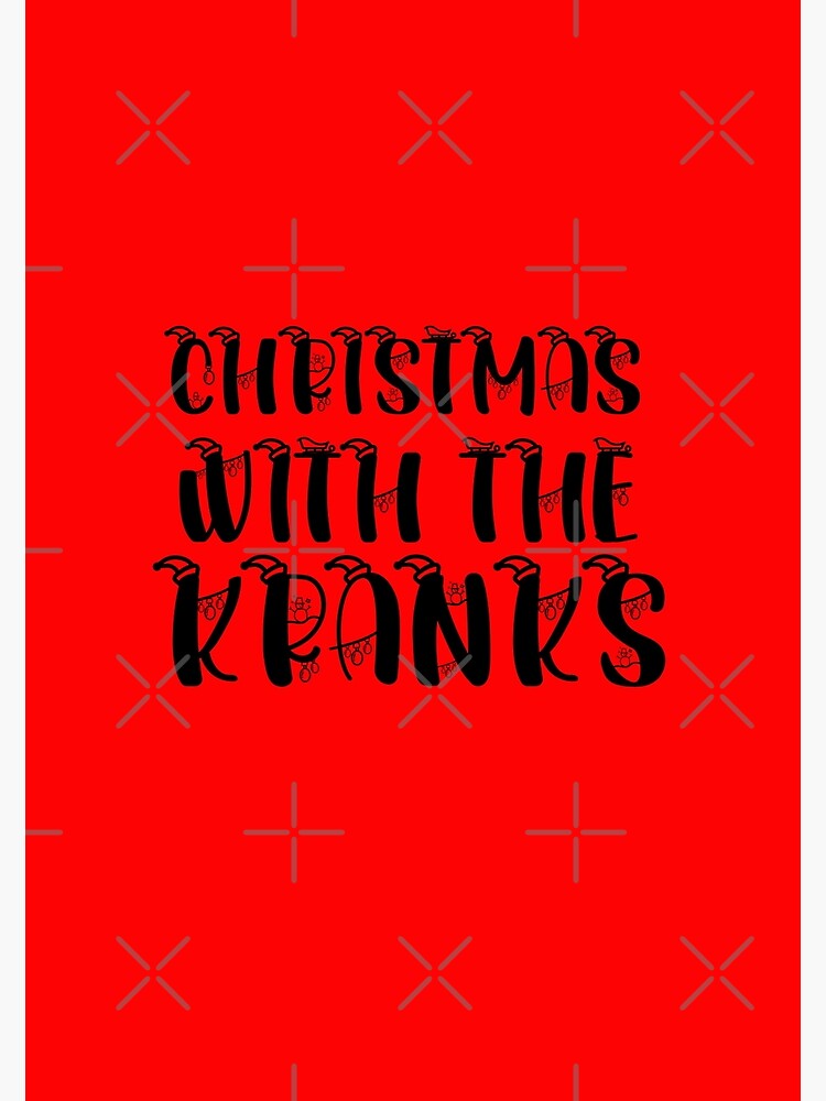 "Christmas With The Kranks Red" Poster for Sale by DamaliePierre