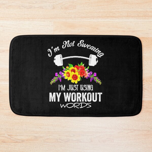 Item preview, Womens Workout shirt, I'm not swearing I'm just using my workout words, Workout Shirts, Womens Tank top, Gym Tank top, Fitness Funny Gift Idea for Anniversary, Mother's Day,Christmas. designed and sold by KHRO.