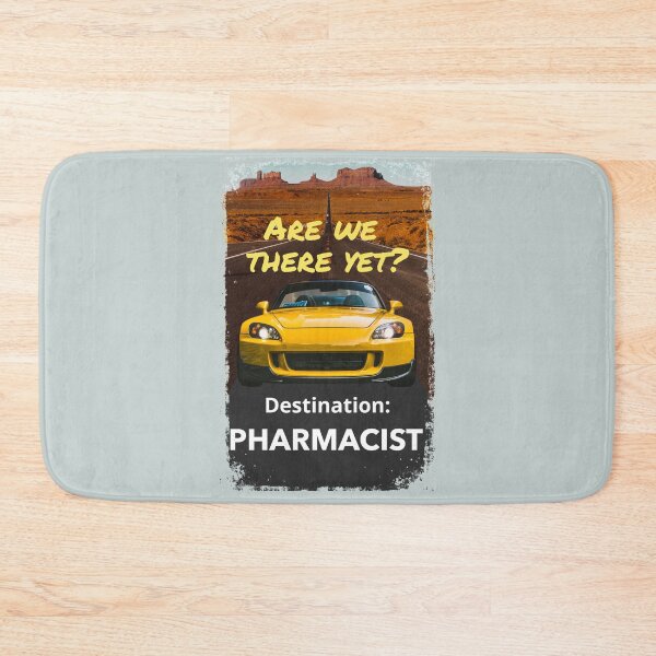 Item preview, Destination: Pharmacist (Are we there yet?) designed and sold by CraftsforKai.