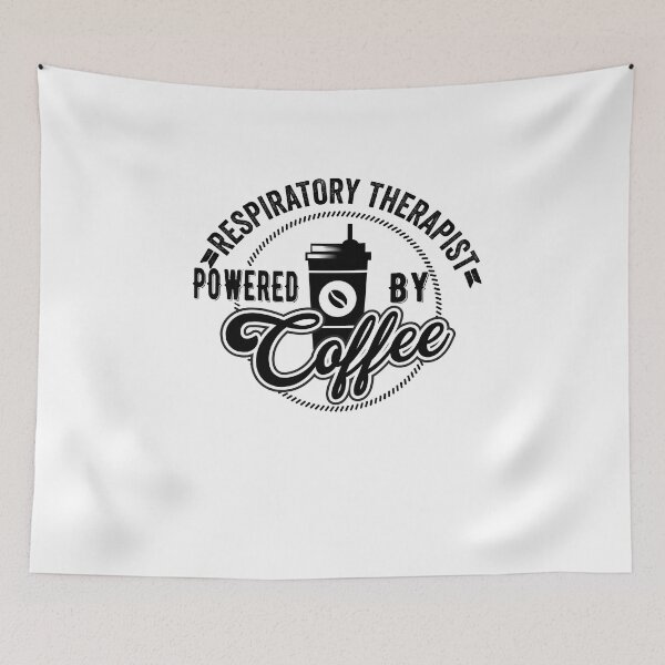 Item preview, Respiratory Therapist Powered By Coffee designed and sold by Mytoonsquad.