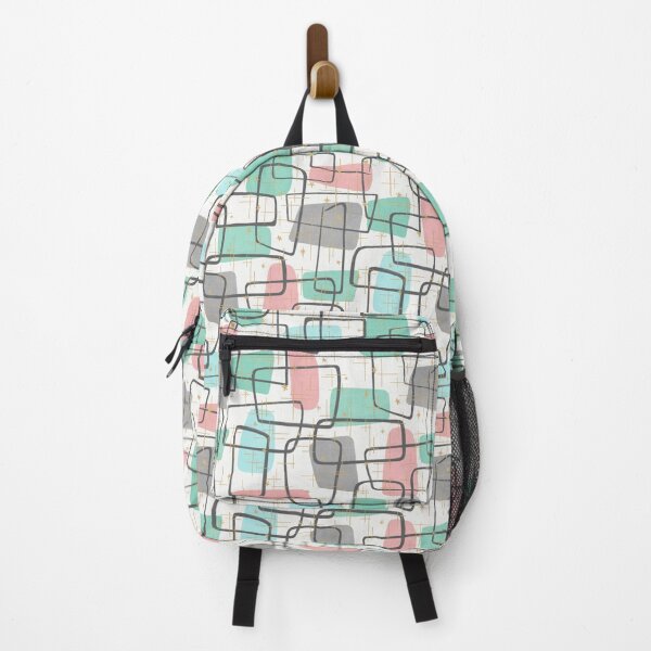 Item preview, Atomic MCM Grid in Pastel Paradise designed and sold by Raqilu Designs.