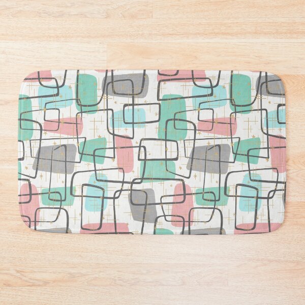 Item preview, Atomic MCM Grid in Pastel Paradise designed and sold by Raqilu Designs.