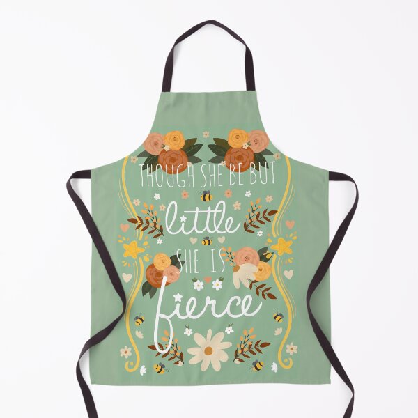 Item preview, Though She Be But Little, She Is Fierce Shakespeare Quote designed and sold by MandyRosko.