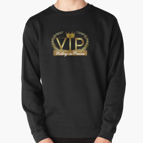 VIP Edition: Brown and Gold Pullover Sweatshirt