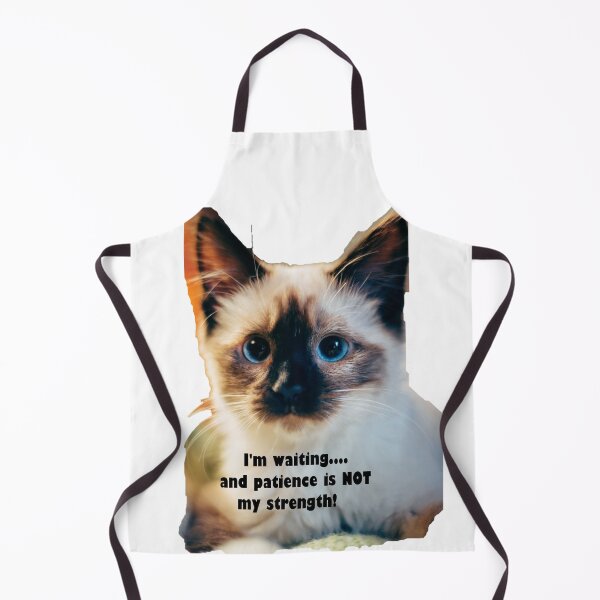 Item preview, Patience My Dear Kitty designed and sold by Tim Thompson.