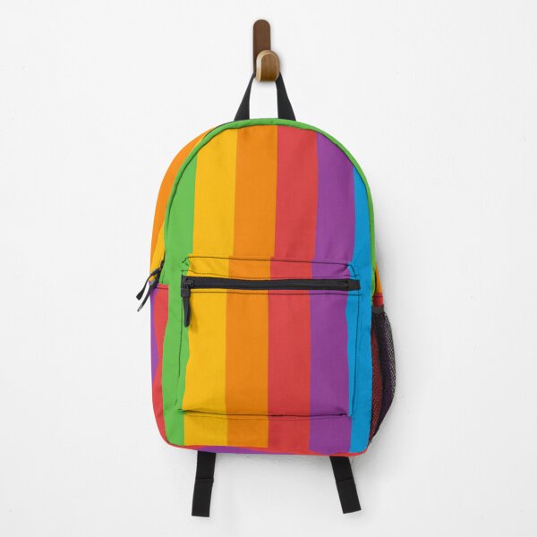 Apple Computer 80s Rainbow Logo Backpack Bag 