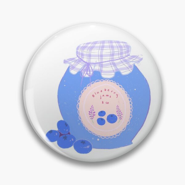 Item preview, Sour Blue Blueberry Jam designed and sold by Hannah Lu.
