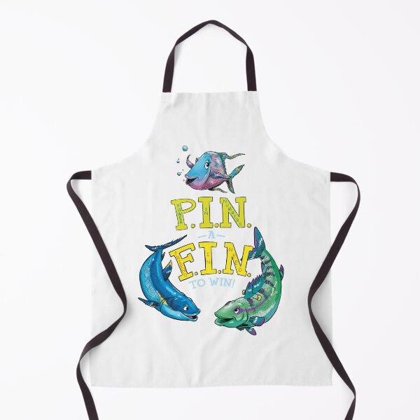 Item preview, The Adventures of Finley and Cisco PIN A FIN TO WIN with Finley, Cisco and Camie designed and sold by EmOceanApparel.