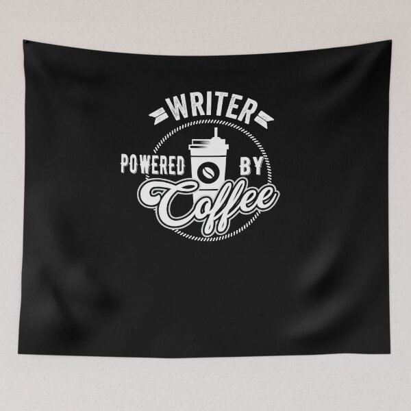 Item preview, Writer Powered By Coffee Gift Idea designed and sold by Mytoonsquad.