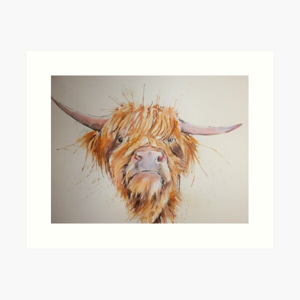 Ugly cow Art Print for Sale by cheekycows