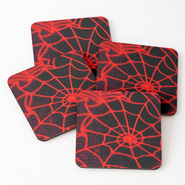 Item preview, Neon Web - Red designed and sold by DuskWingArts.