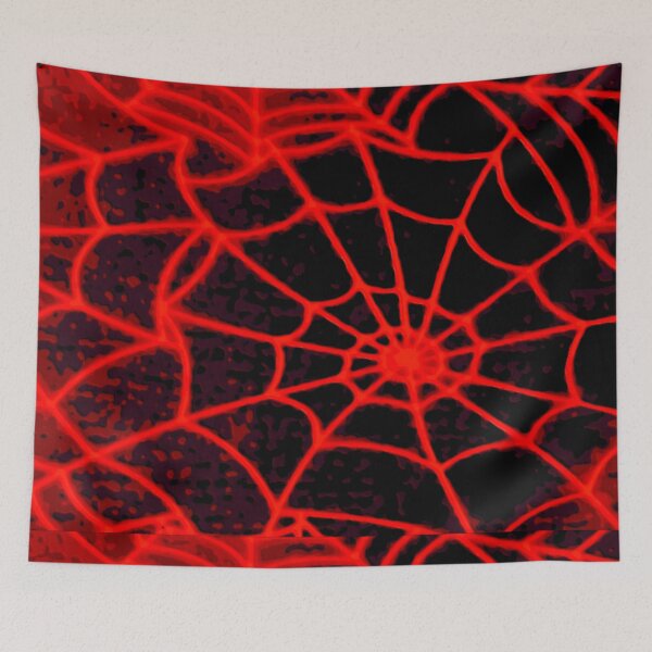 Item preview, Neon Web - Red designed and sold by DuskWingArts.