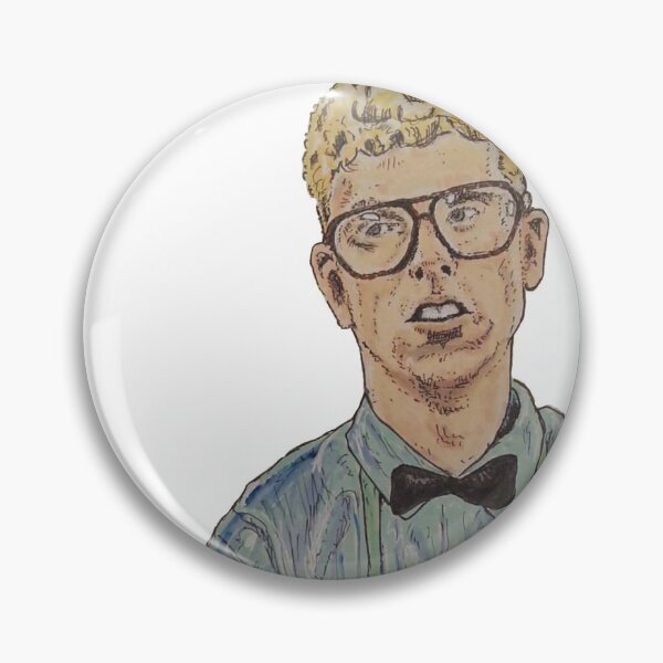 Artikelvorschau, Porträt von Kevin dem Nerd entworfen und verkauft von NapTimeDesigns.