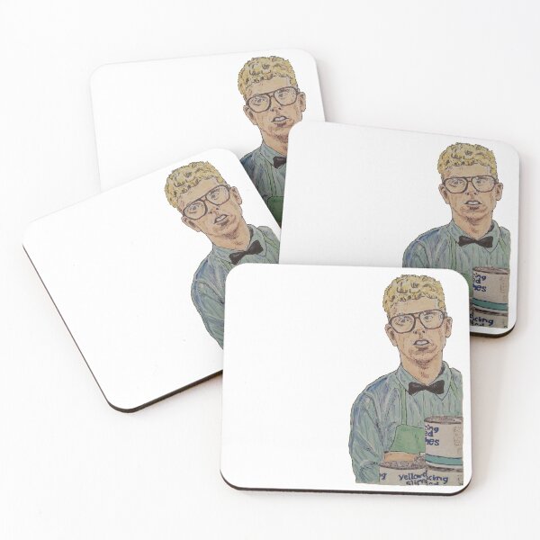 Item preview, Portrait of Kevin the nerd designed and sold by NapTimeDesigns.