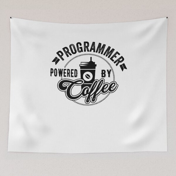 Item preview, Programmer Powered By Coffee Gift Idea designed and sold by Mytoonsquad.