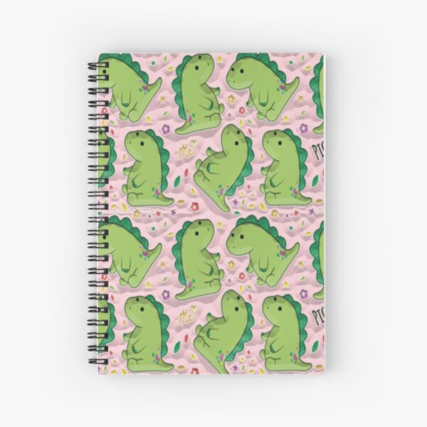 Pickle The Dinosaur Spiral Notebooks | Redbubble