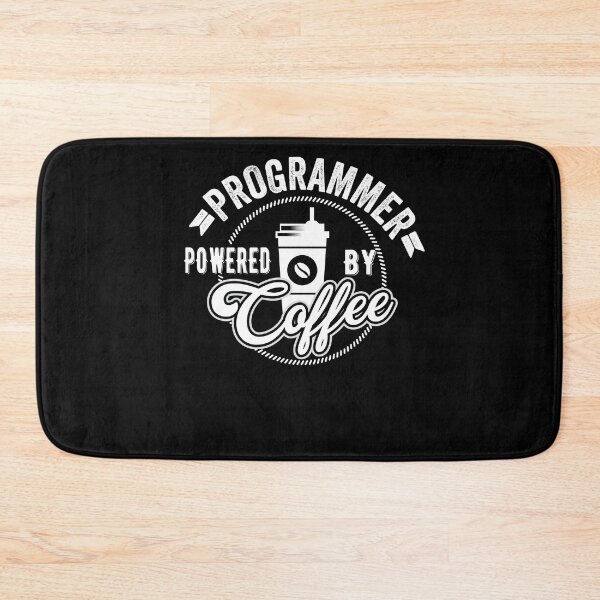 Item preview, Programmer Powered By Coffee Gift Idea designed and sold by Mytoonsquad.
