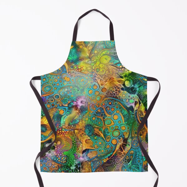 Item preview, Deepdream floral fractalize abstraction designed and sold by blackhalt.