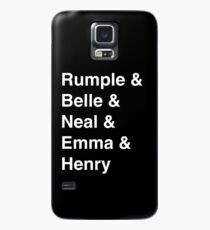 Rumple & Belle & Neal & Emma & Henry Case/Skin for Samsung Galaxy