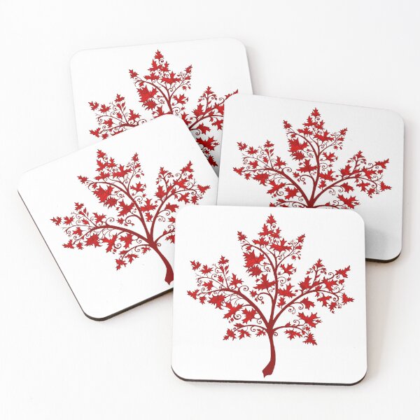 Item preview, Maple Leaf Tree designed and sold by FlutterKatArts.