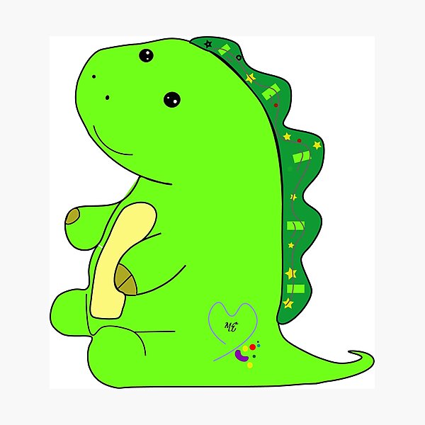 Pickle The Dinosaur Cute Wallpaper
