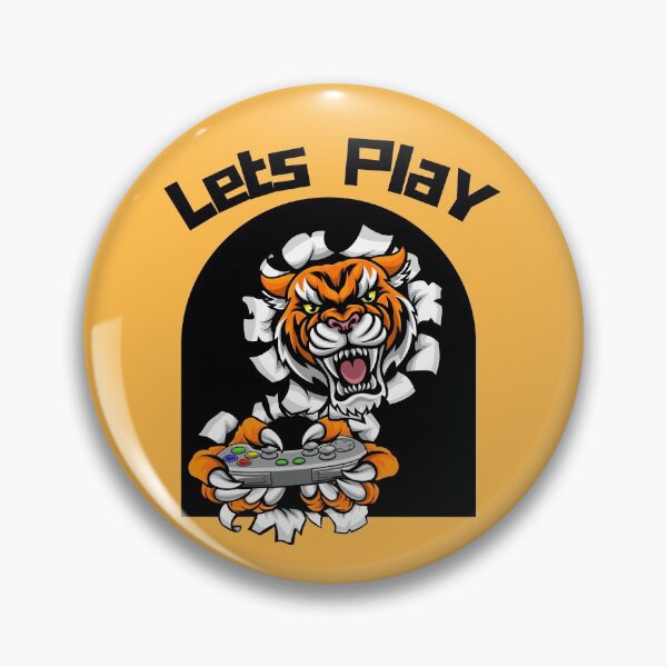 Item preview, Tiger Gamer - Let's Play! designed and sold by iapbaap.