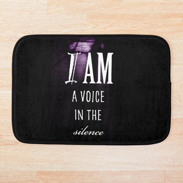 Item preview, I AM A VOICE IN THE SILENCE | Black Lives Matter Affirmation Art by Alana Vera designed and sold by ascendingalana.