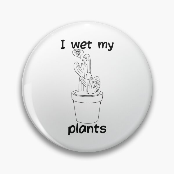 Item preview, I Wet My Plants Cactus T-shirt designed and sold by youcefben48.