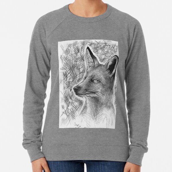 Item preview, Fox Realism Drawing designed and sold by Asphyxia Illustrations.